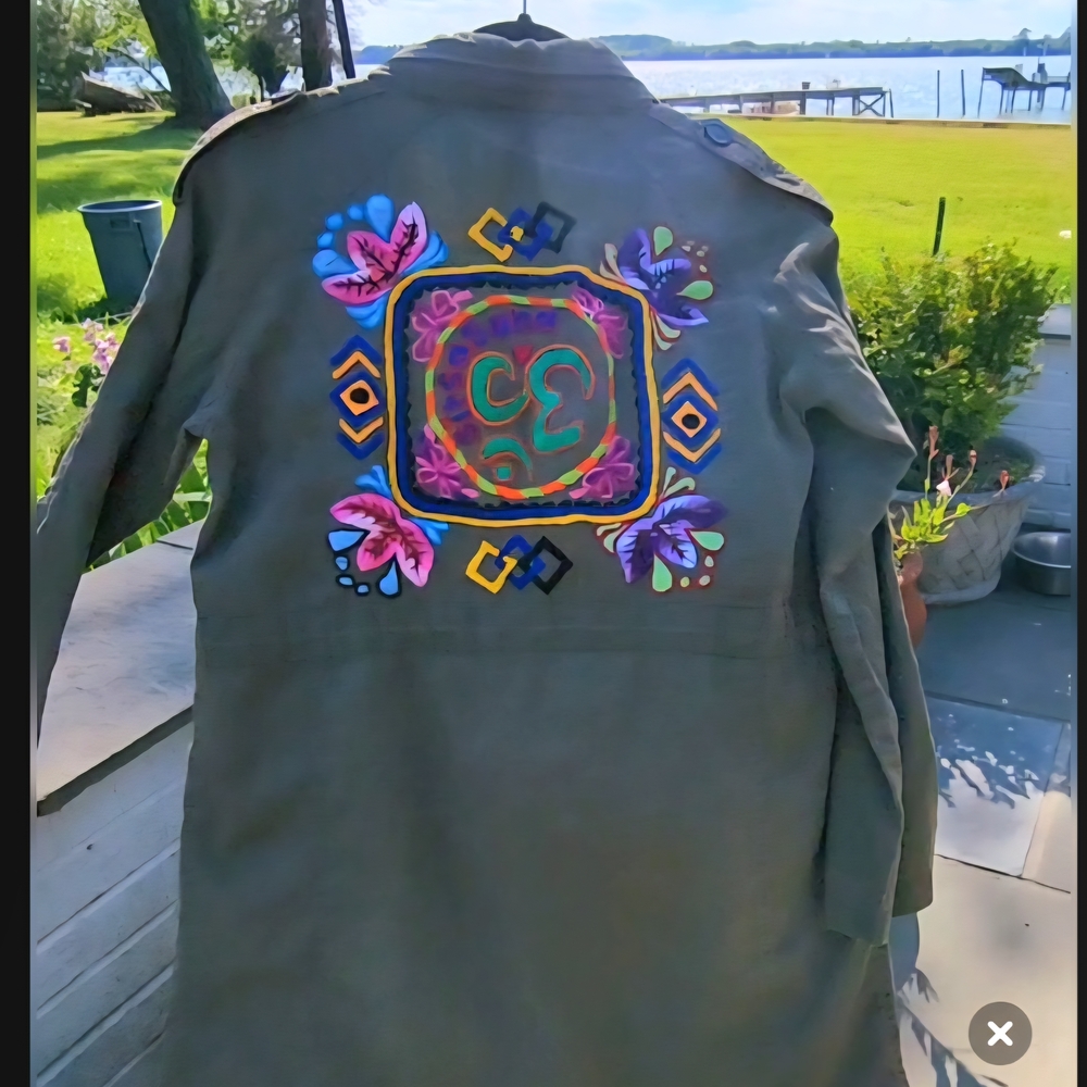 Colorful Embroidered Jacket - Picture 5 of 5